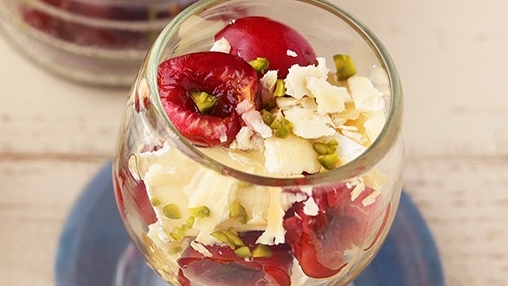 ル・ルスティック ブリーと アメリカンチェリーのデザート仕立て